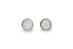 Rose gold earrings