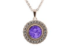 Rose gold necklace