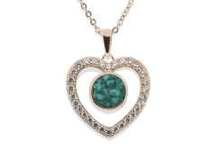 Rose gold necklace