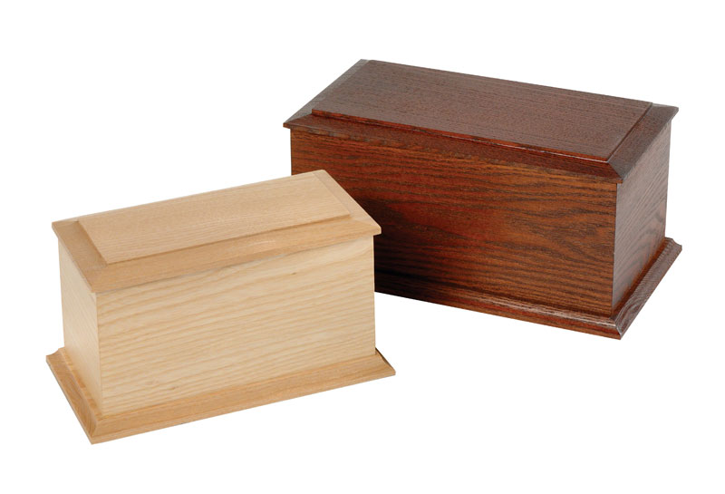 Wooden pet caskets Arun Group